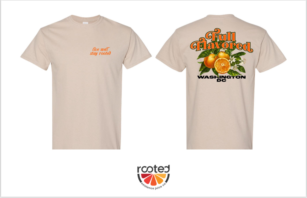 ROOTED ORANGE THEORY T-SHIRT
