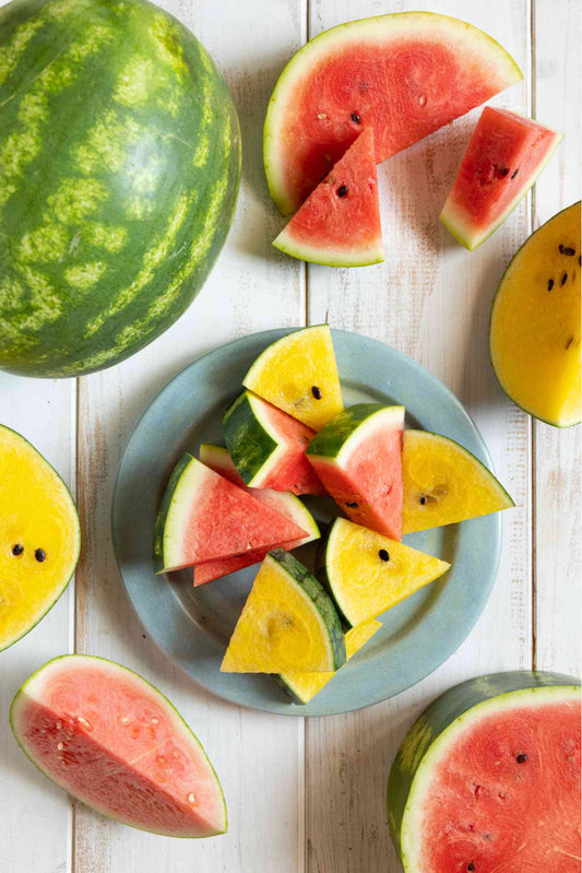 "Yellow Watermelon vs. Red Watermelon: Uncovering Nutritional Treasures"