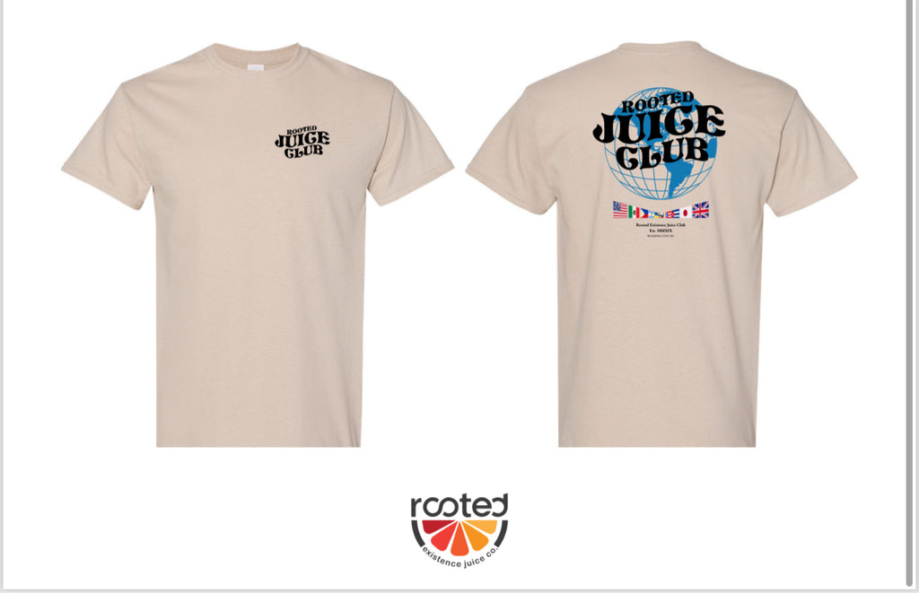 ROOTED JUICE WORLD T-SHIRT